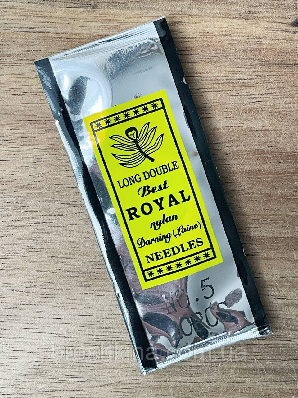 Голки 5 для бісеру ROYAL 20 шт/комплект