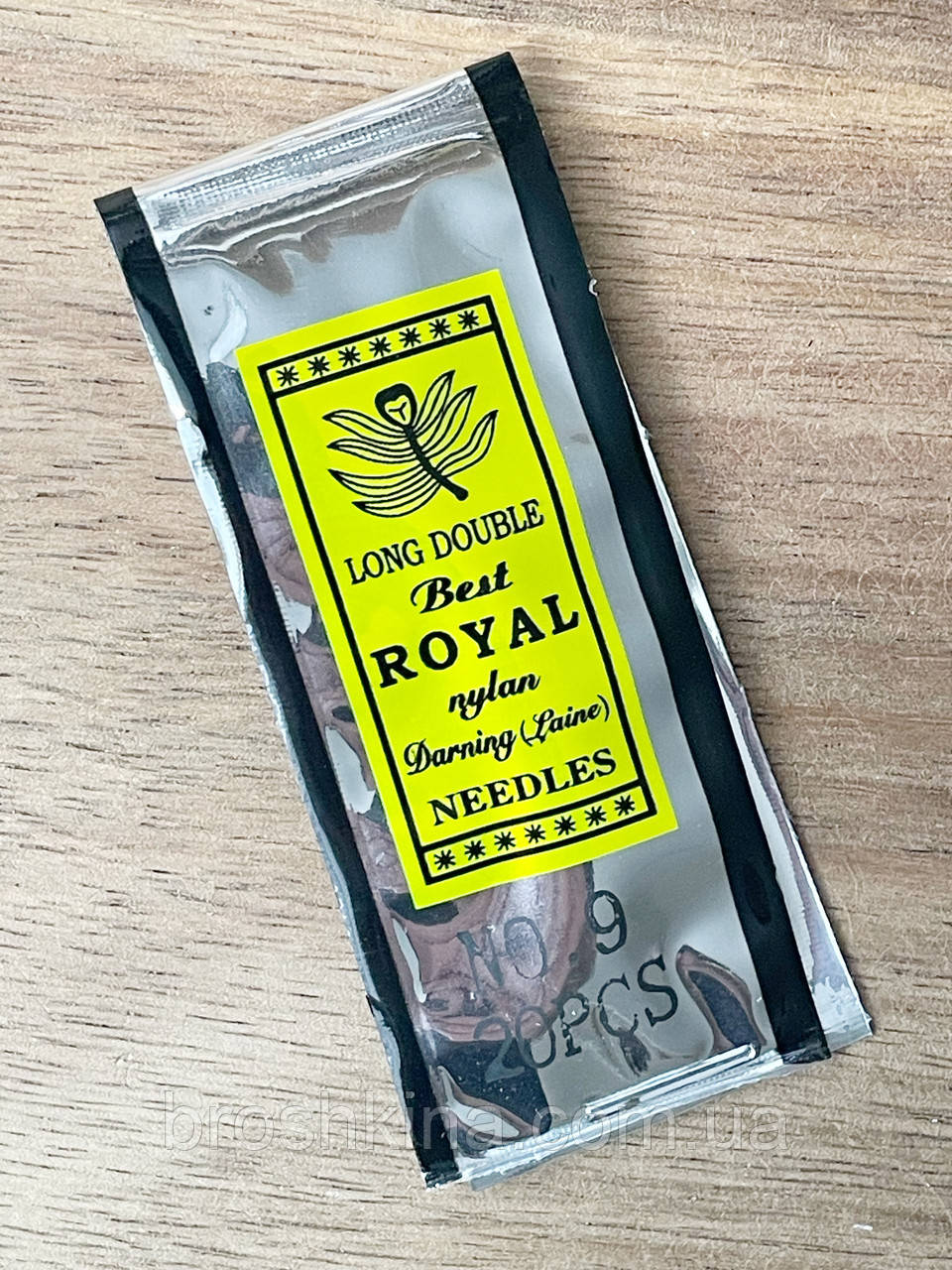 Голки 9 для бісеру ROYAL 20 шт/комплект