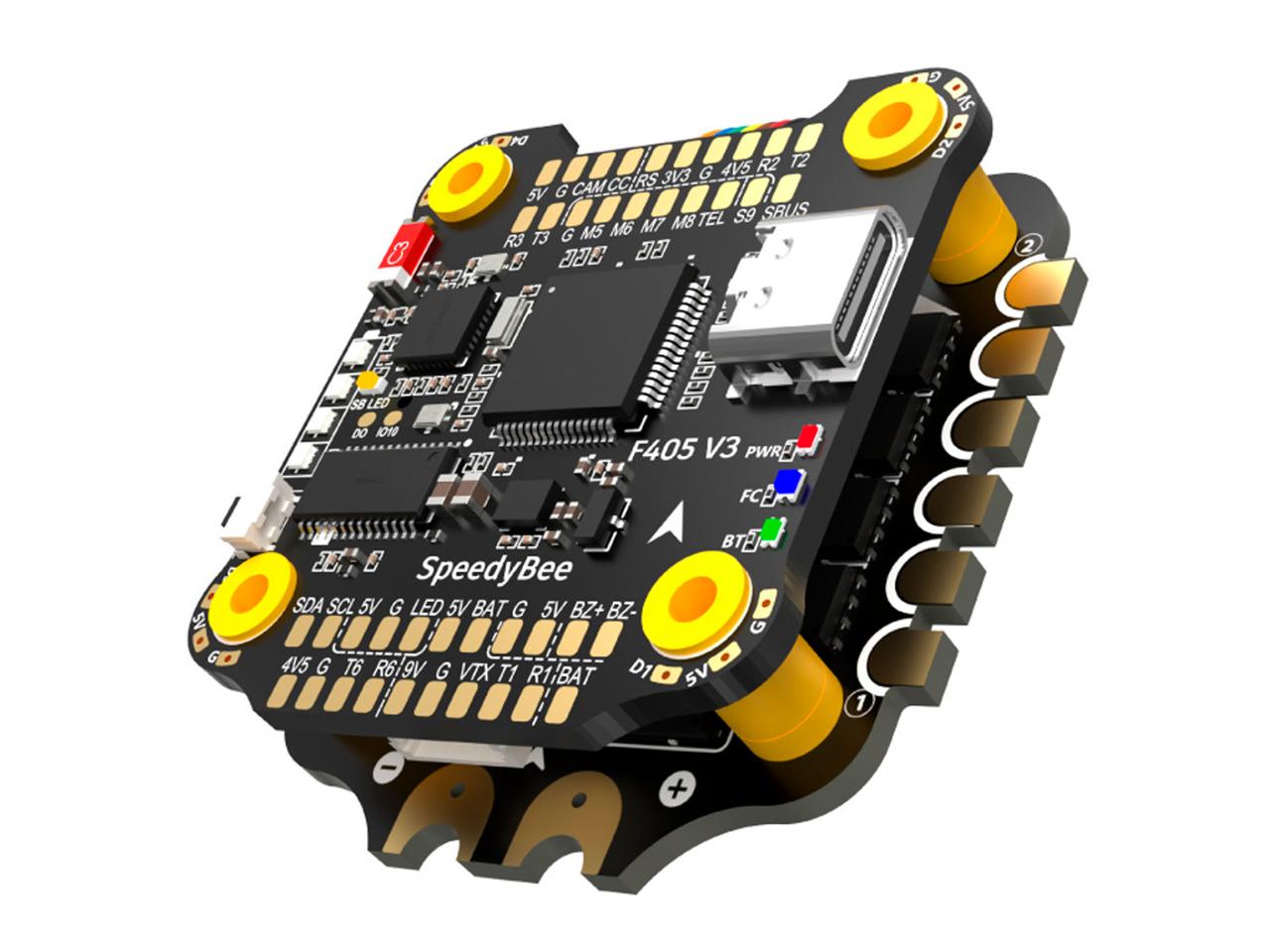 Модульний польотний стек SpeedyBee F405 V3 Стек (політний контролер F4 + регулятор 4в1 50A)