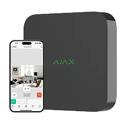 Ajax NVR (16ch) (8EU) black Відеореєстратор