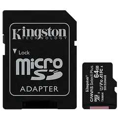 Kingston 64GB microSDXC Canvas Select Plus 100R A1 C10 Card + ADP Карта пам'яті