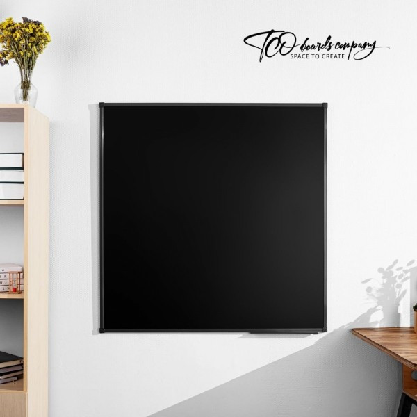 Грифельна дошка 750х1000 мм у темно-сірому профілі "СТАНДАРТ", фото 1