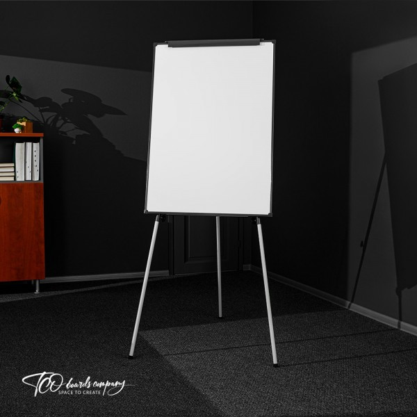 Фліпчарт маркерний "Преміум" 1000х700 мм темно-сірий профіль, фото 1
