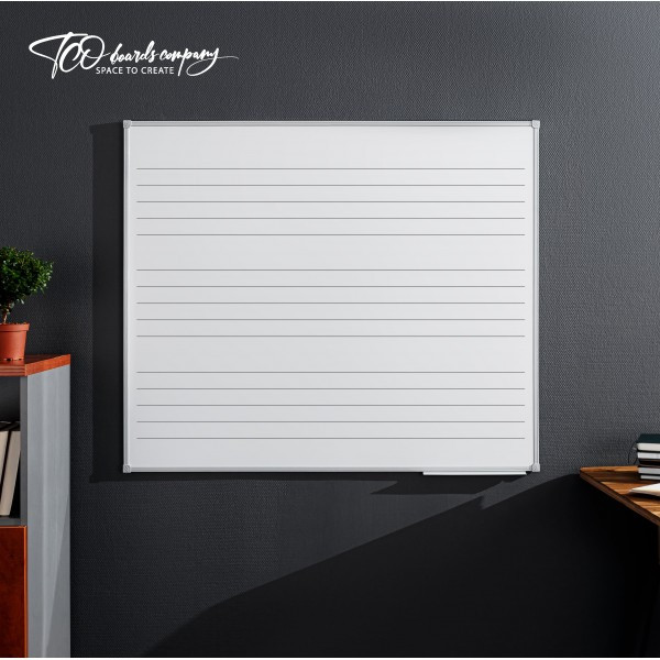 Маркерна дошка 1000х1000 мм "НОТИ" "СТАНДАРТ" у світло-сірому профілі, фото 1