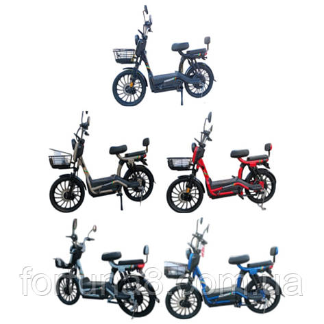 Електровелосипед скутер Crosser CR2 14" (500W 60V 20Ah) з гарантією, фото 1