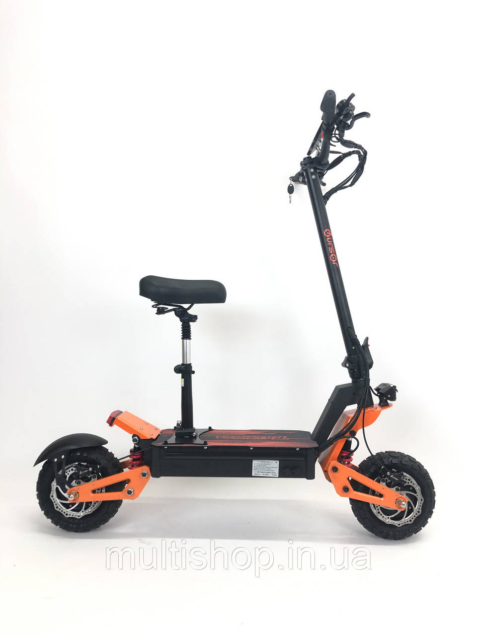 Електросамокат Toursor Max 11" (2x2500W 52V 26Ah)