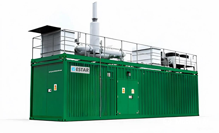 Особливості газопоршневої електростанці ESTAR PE1100C-NG (875 кВт)