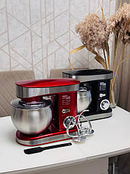Планетарний міксер тістоміс з чашею 7 л Кухонний комбайн міксер Zepline ZP-137 3500 Вт