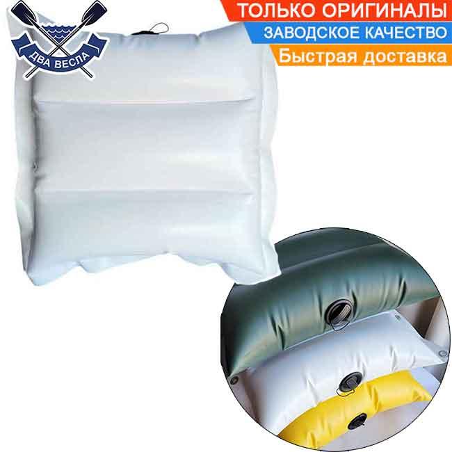 Надувна подушка 50х37х10 для пакрафта надувне сидіння для надувної байдарки з човнового ПВХ 850, фото 1