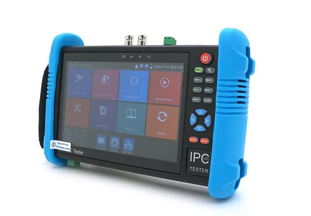 Сервісний монітор тестер відеоспостереження IPC-9800AXD PRO 8MP IP + CVBS HDMI Out /POE, Wi-Fi для настроювання відеокамер