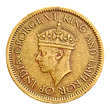 Цейлон 50 центів, 1943, фото 2