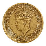 Цейлон 50 центів, 1943, фото 2