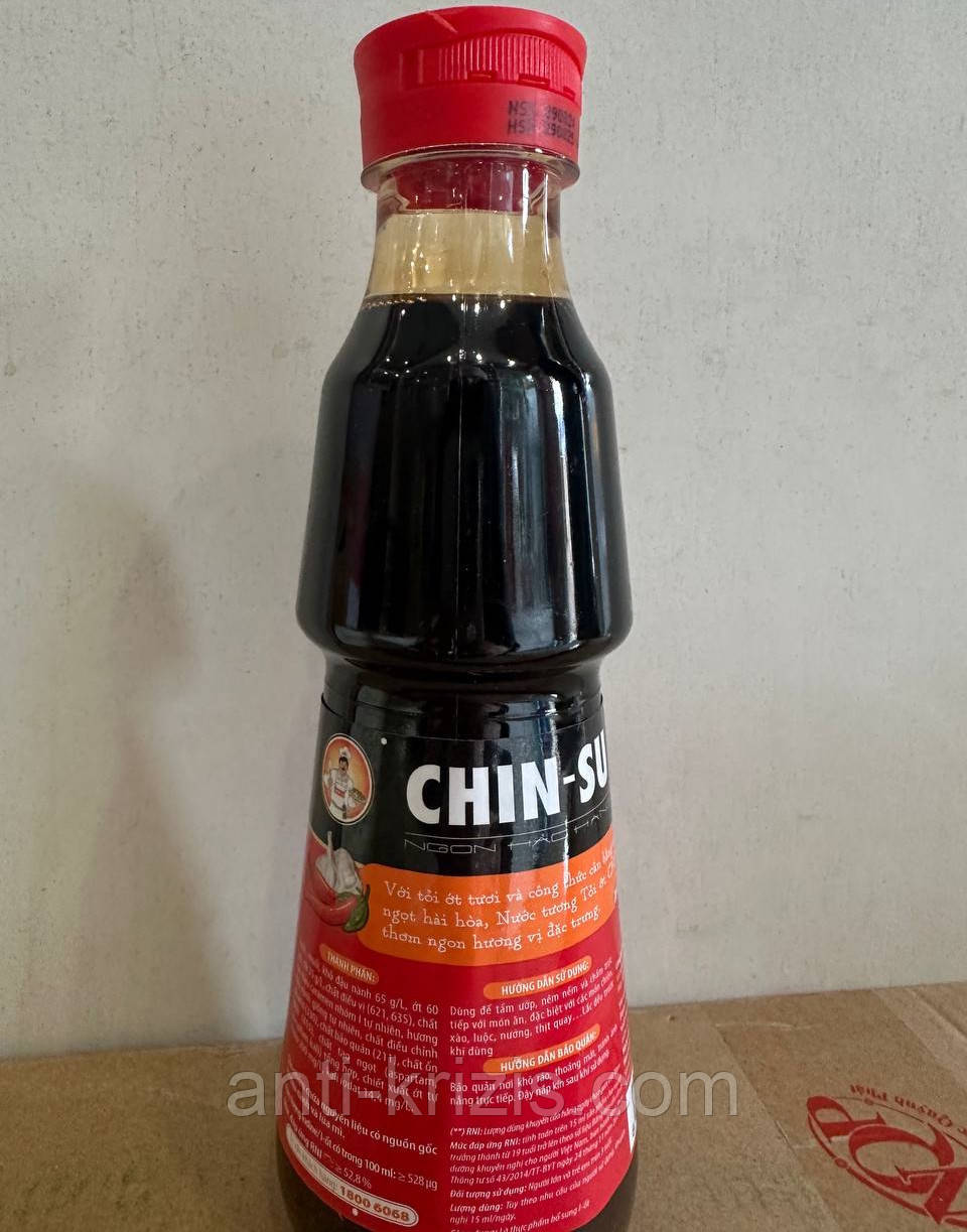 Соєвий соус CHIN-SU, 330 мл (В'єтнам), 100% оригінал