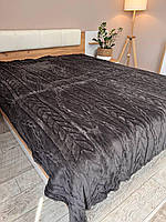 Плед для дому комфортний Покривало на ліжко з мікрофібри затишний пледи м'які теплі Красиві пледи