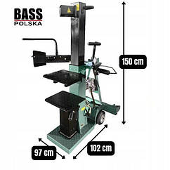 Мобільний дровокол із карданним валом 15T Bass Polska 4767