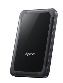 Зовнішній накопичувач HDD: 1TB Apacer AC532 2.5" USB 3.1 Black (AP1TBAC532B-1)