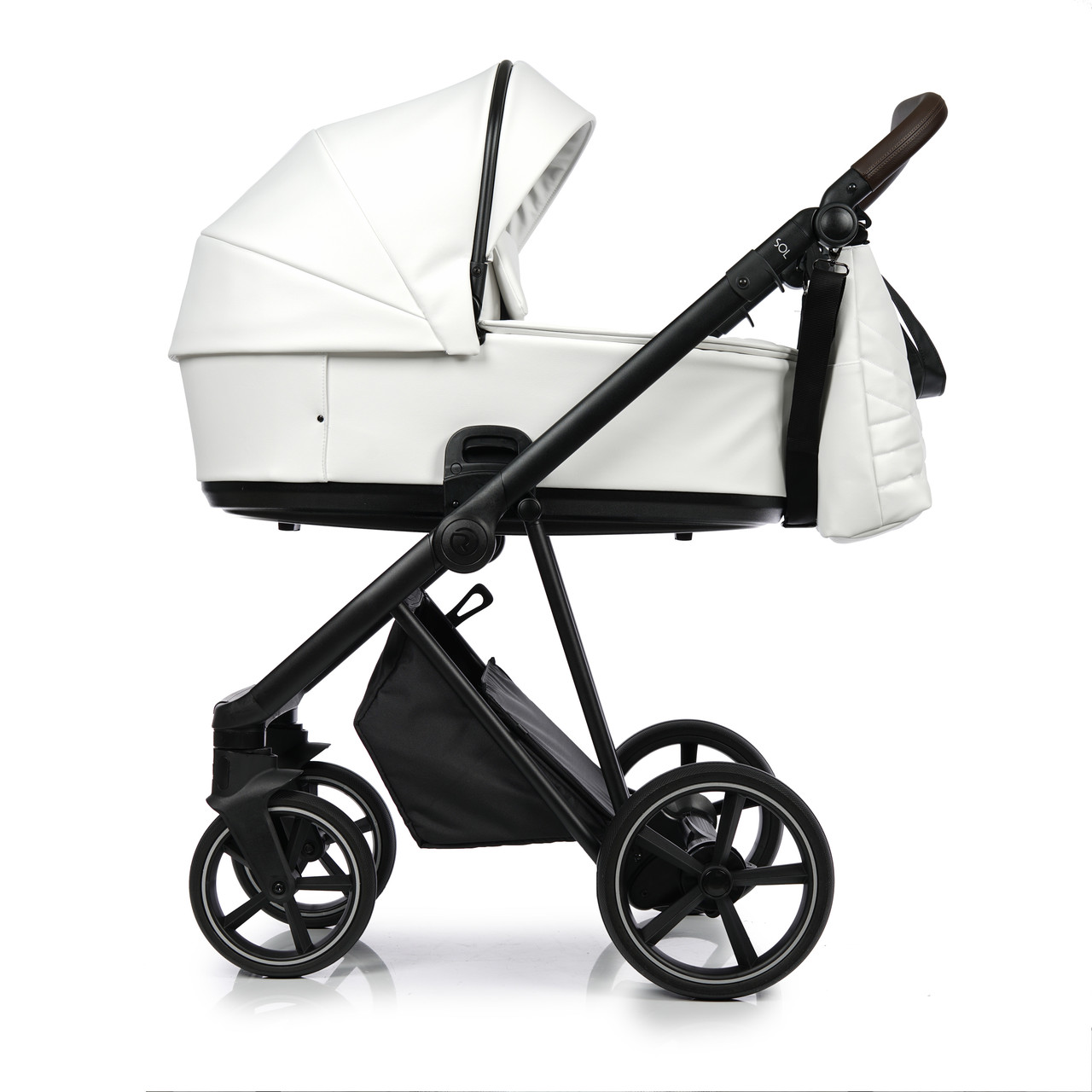 Дитяча коляска 2 в 1 Roan IVI White ECO 2.0