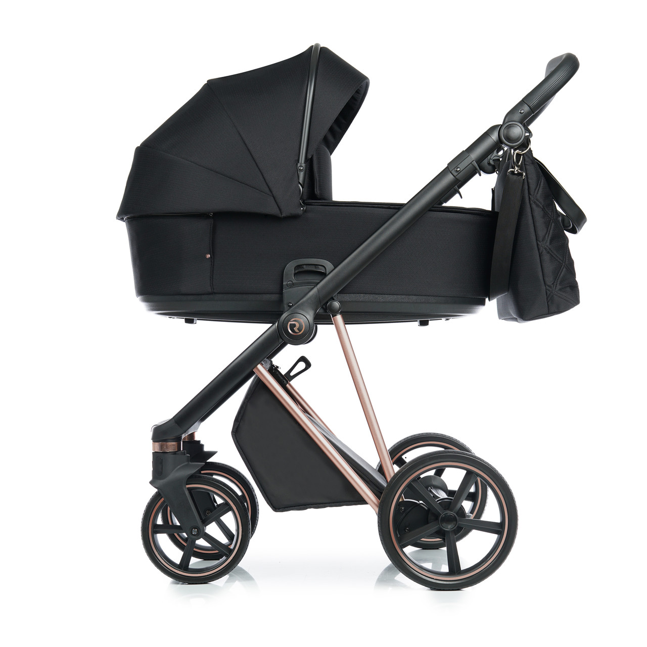 Дитяча коляска 2 в 1 Roan IVI Raven Rose Gold 2.0