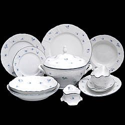 Столовий сервіз 24 пр Thun Bernadotte синя квіточка 6452071