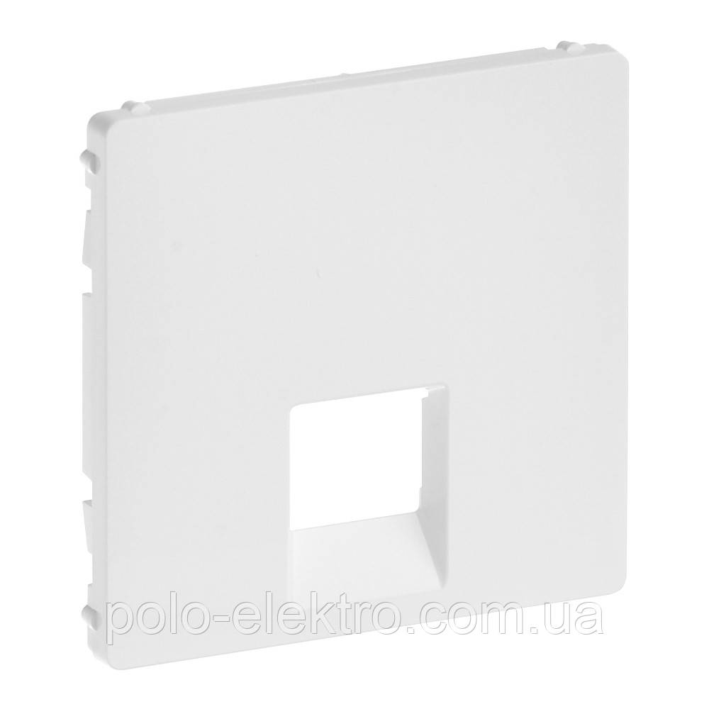 Накладка розетки RJ11/RJ45 біла Valena Life/Allure Legrand