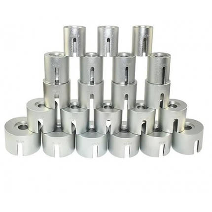 Набір для заміни втулок універсальний 34-80 мм 27 од. VT01357B, фото 3