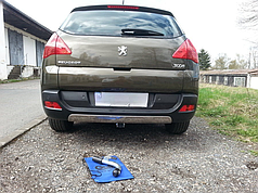 Фаркоп Peugeot 3008 I 2009-2016 (Пежо 3008) оцинкований Швидкознімний автомат на ручці