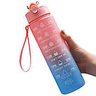 Набір пляшок для води 3в1, 2000/800/300 мл, BOTTLE / Спортивна пляшка для води / Пляшка для спорту, фото 6