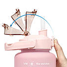 Набір пляшок для води 3в1, 2000/800/300 мл, BOTTLE / Спортивна пляшка для води / Пляшка для спорту, фото 8