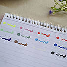 Акрилові маркери для малювання 12 шт, у кейсі, Water color pen 655 / Акрилові фломастери / Набір маркерів, фото 8