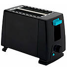 Тостер на 2 тости, 1000Вт, BITEK BT-263 / Електричний тостер для хліба / Подвійний тостер / Тостерниця, фото 4