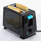 Тостер на 2 тости, 1000Вт, BITEK BT-263 / Електричний тостер для хліба / Подвійний тостер / Тостерниця, фото 8