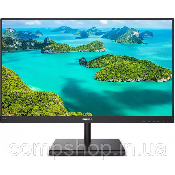 Монітор 24" PHILIPS 245E1 2K (IPS, 5 мс, 2560x1440, HDMI/DP, AMD FreeSync) (код 148061), фото 1