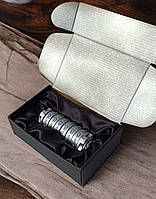 Головоломка з секретом 'Криптекс' Сріблястий Шифр Азбука Морзе Оригінальний подарунок