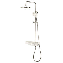 Душова система Fiastra з кнопковим перемиканням і картриджним змішувачем CORSO (9658400)