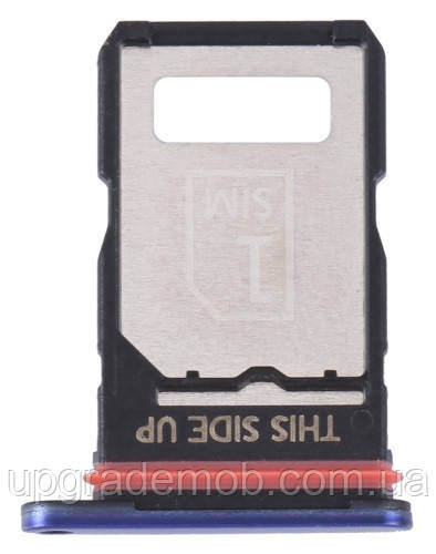 Тримач Sim-карти Motorola XT2245-1 Edge 30 Neo фіолетовий Very Peri на дві Sim-карти, фото 1