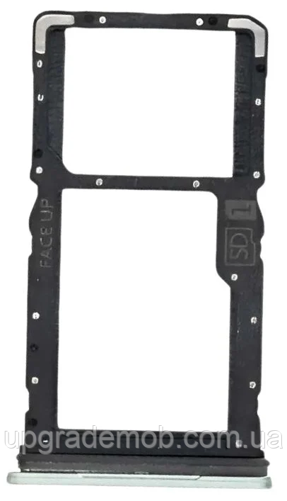 Тримач Sim-карти та карти пам'яті Motorola XT2343 Moto G54 /XT2343-6 Moto G54 Power зелений Mint Green на 1 Sim-карту, фото 1