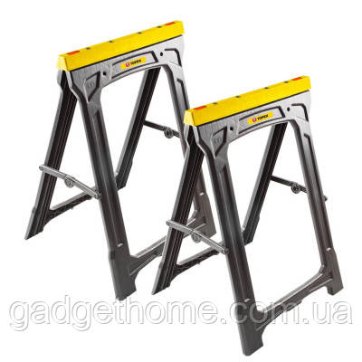 ТОП! Верстат Topex пластмассовые козли, висота 78 см, 2шт. (79R187) - (gHome), фото 1