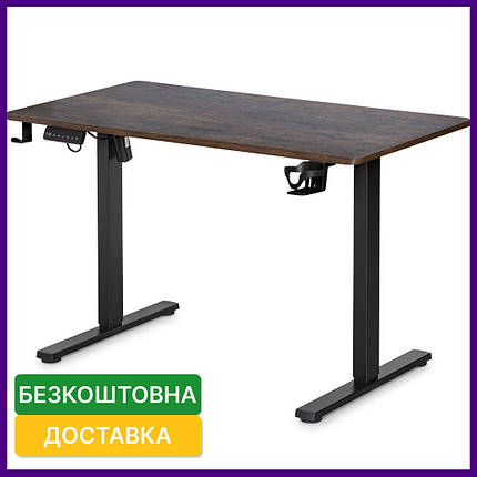 Комп'ютерний стіл з електрорегулюванням висоти Mealux PowerDesk Lite Antique, фото 1