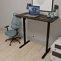 Комп'ютерний стіл з електрорегулюванням висоти Mealux PowerDesk Lite Antique, фото 3