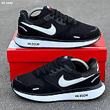 Кросівки Nike Air Zoom Black and White, фото 5
