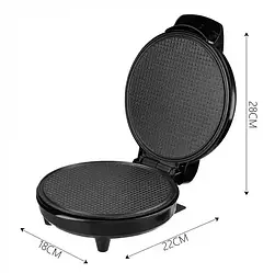 Вафельниця електрична RAF R.220, 1200 Вт з антипригарним покриттям