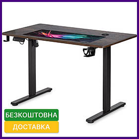 Письмовий стіл для ноутбука з електрорегулюванням висоти Mealux PowerDesk Energy Antique