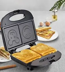 Вафельниця RAF R-551 8 в 1 зі знімними формами бутербродниця сендвічниця гриль електрична