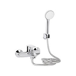 Смеситель для ванни Lidz Tani 0061 з душовим гарнітуром, хром, артикул SD00051087, короткий вилив, дивертор.