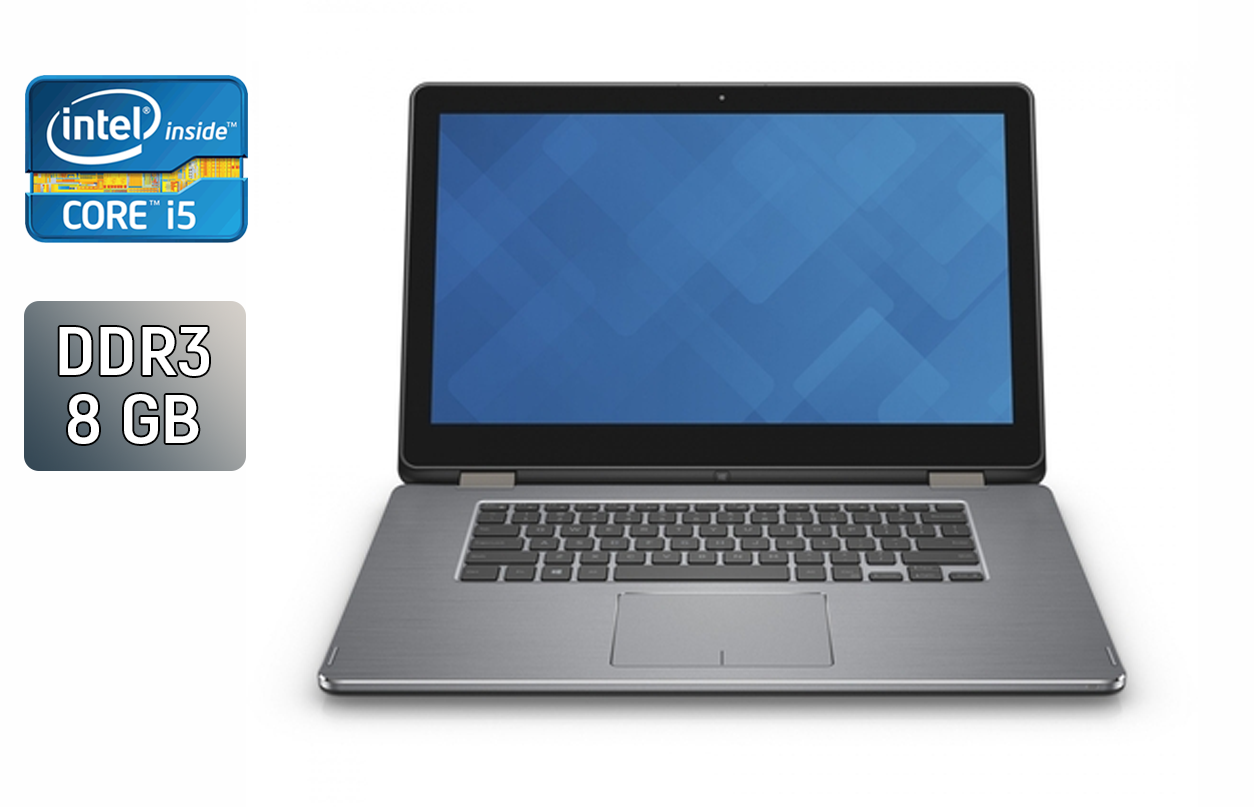 Ноутбук Б-клас Dell Inspiron 15-7568/ 15.6" (1920x1080)/ Core i5-6200U/ 8 GB RAM/ 240 GB SSD/ HD 520