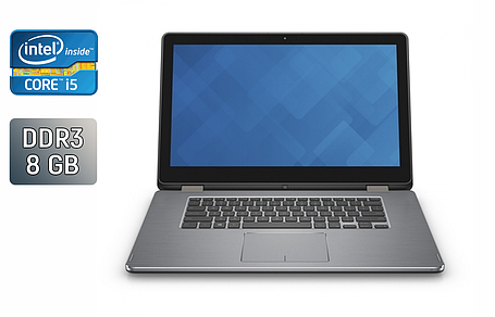 Ноутбук Б-клас Dell Inspiron 15-7568/ 15.6" (1920x1080)/ Core i5-6200U/ 8 GB RAM/ 240 GB SSD/ HD 520, фото 1