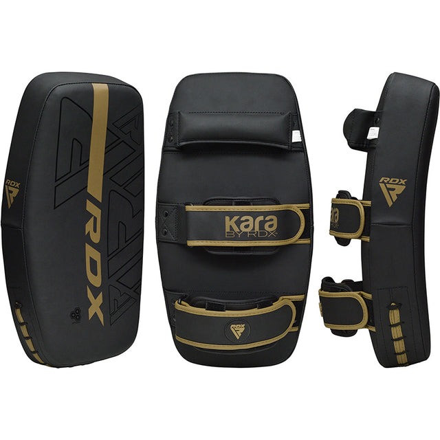 Пади для тайського боксу RDX ARM PAD F6 MATTE GOLDEN