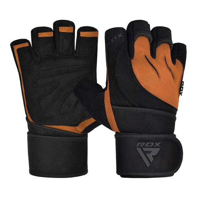 Рукавички для фітнесу RDX MICRO TAN/BLACK PLUS-L