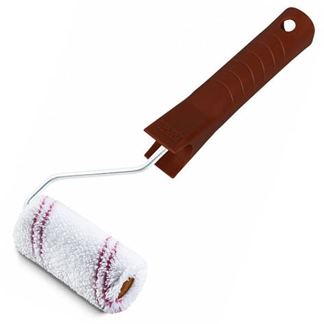 Валик Mikro з мікрофібри, 10 см ворс 11 мм, діаметр 30 мм під ручку діаметр 6 мм від Latinta, фото 1