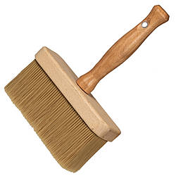 Макловиця пензель з дерев'яною ручкою, штучна щетина (нейлон) 50 x 150 мм, ворс 102 мм